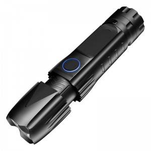 P90 Zoom Strong Light Flashlight